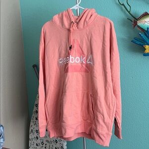 Reebok Peach Sweatshirt with Logo